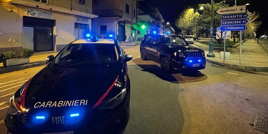 Movida nel Soveratese, controlli a tappeto dei carabinieri nel week end