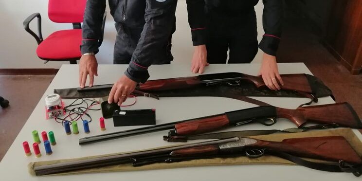 Controlli antibracconaggio nel Lametino, cinque denunce