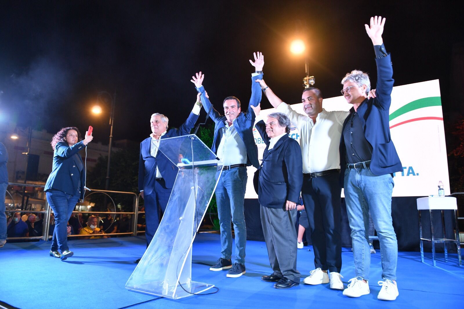 I big di Forza Italia per Occhiuto, Tajani: «Verso una Calabria moderna». Brunetta: «Stop precariato»