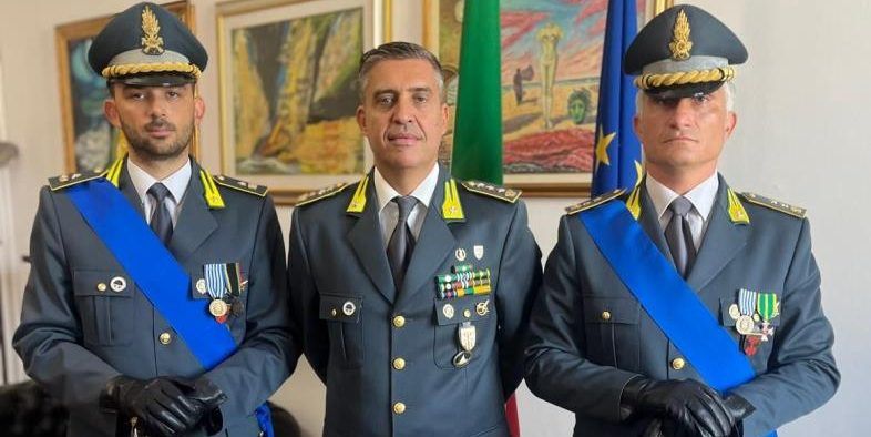 Guardia di Finanza di Lamezia, cambio al vertice: Giuseppe Maniglio è il nuovo comandante del reparto