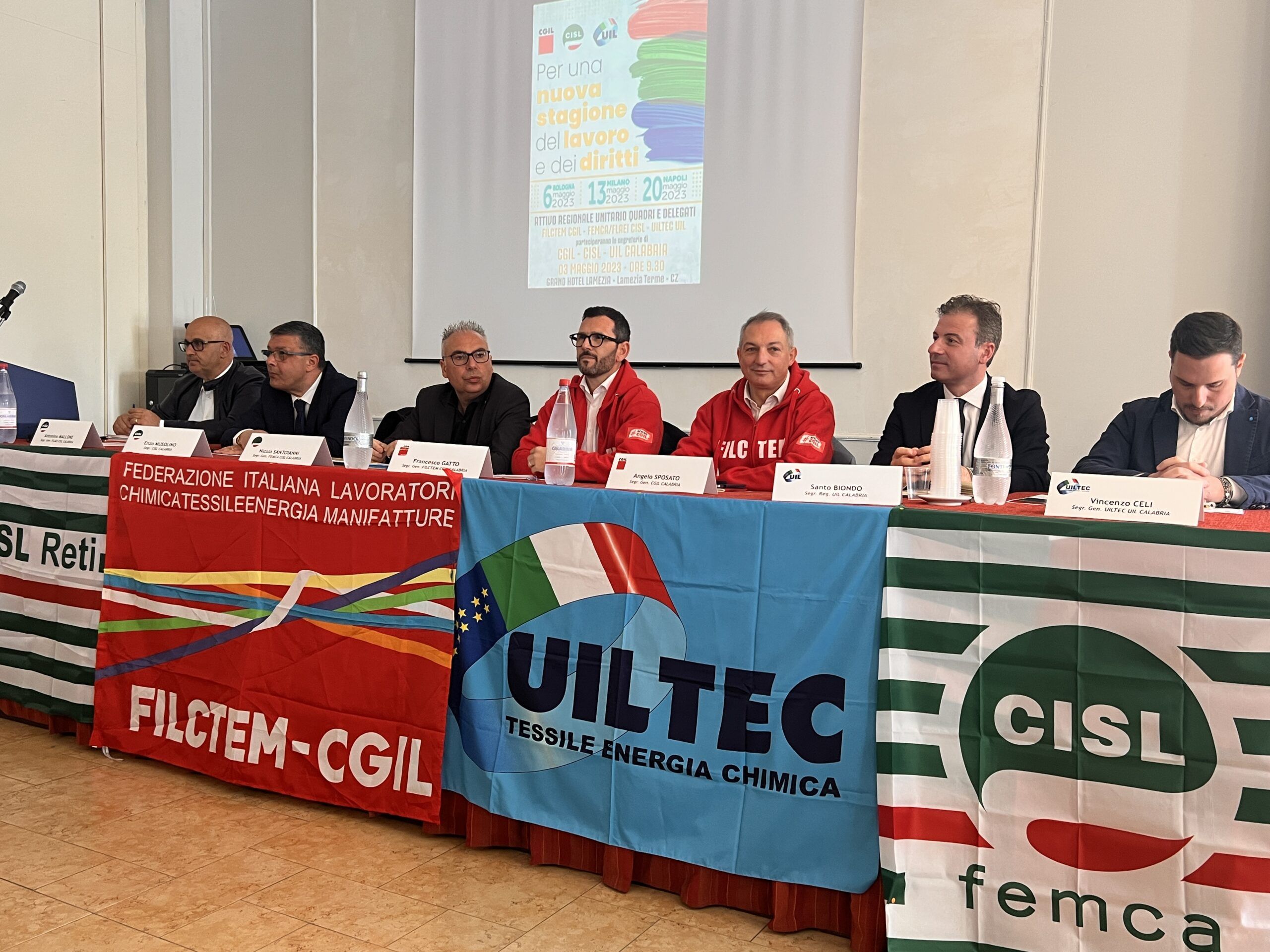 Verso le mobilitazioni, a Lamezia Terme l’attivo regionale con i tre sindacati confederali
