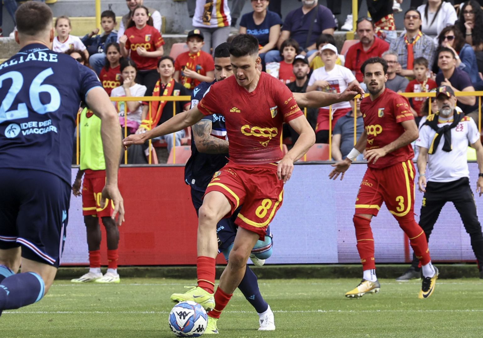 Pareggio tra Catanzaro e Sampdoria, al Ceravolo finisce 2-2