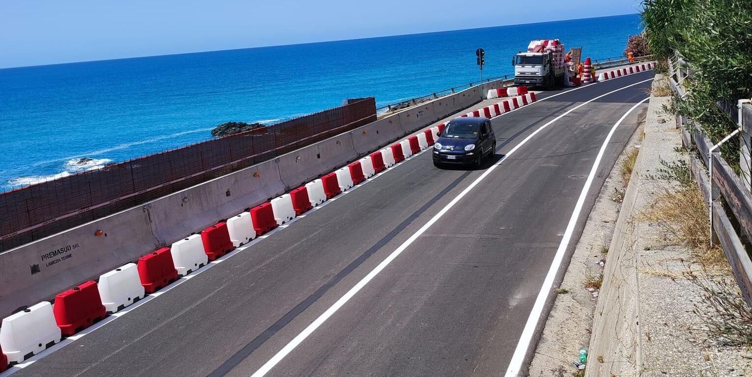 Amantea, conclusi i lavori in località Tonnara. Il sindaco: «Ripristinate condizioni di sicurezza»