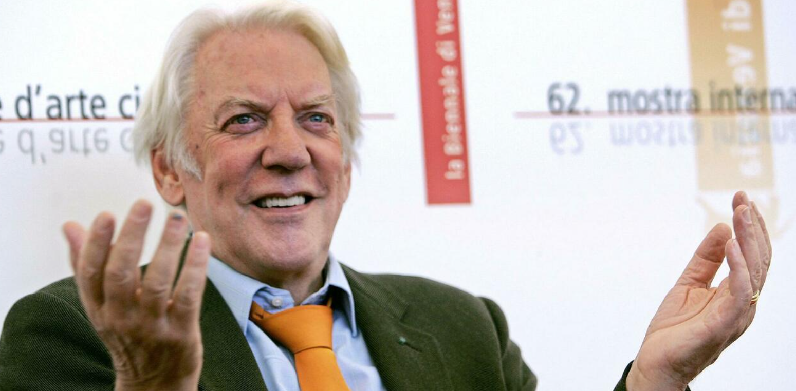 Cinema, morto a 88 anni l’attore Donald Sutherland