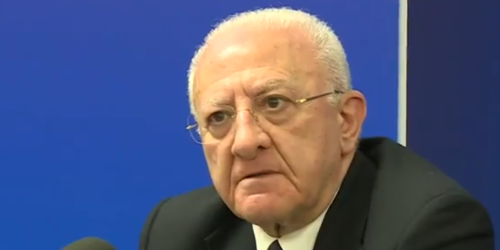 de luca terzo mandato