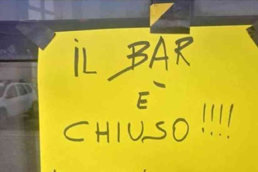 Coronavirus, chiuso il bar frequentato dalle ragazze positive a Diamante