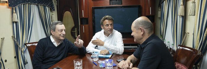 Draghi, Macron e Scholz oggi insieme a Kiev