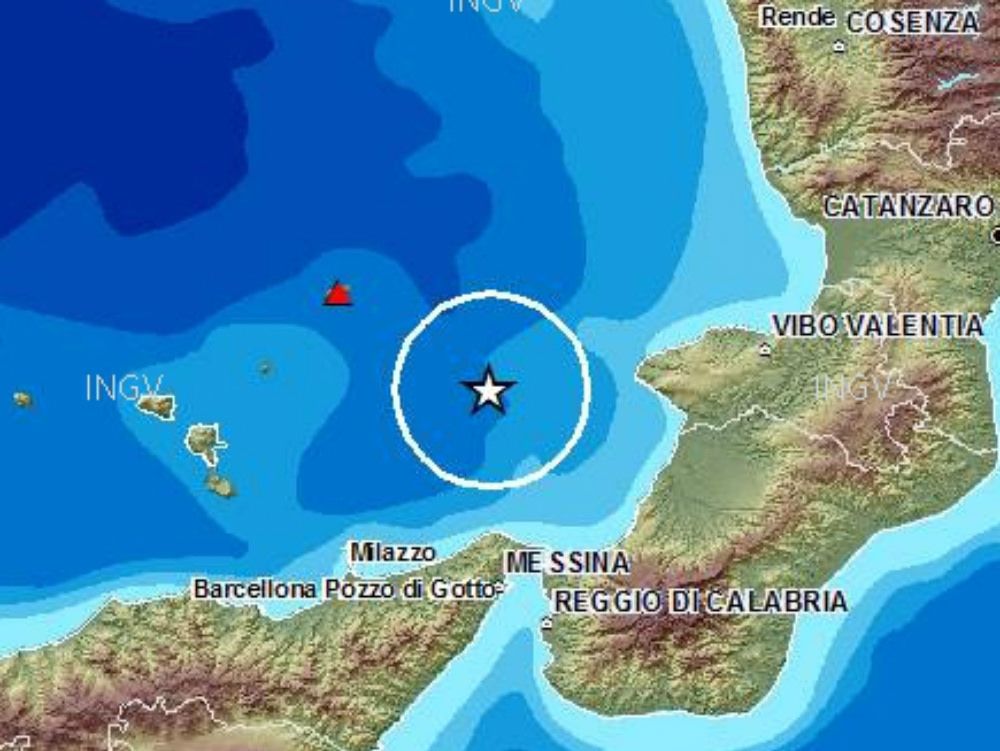 Terremoto al largo delle coste calabresi