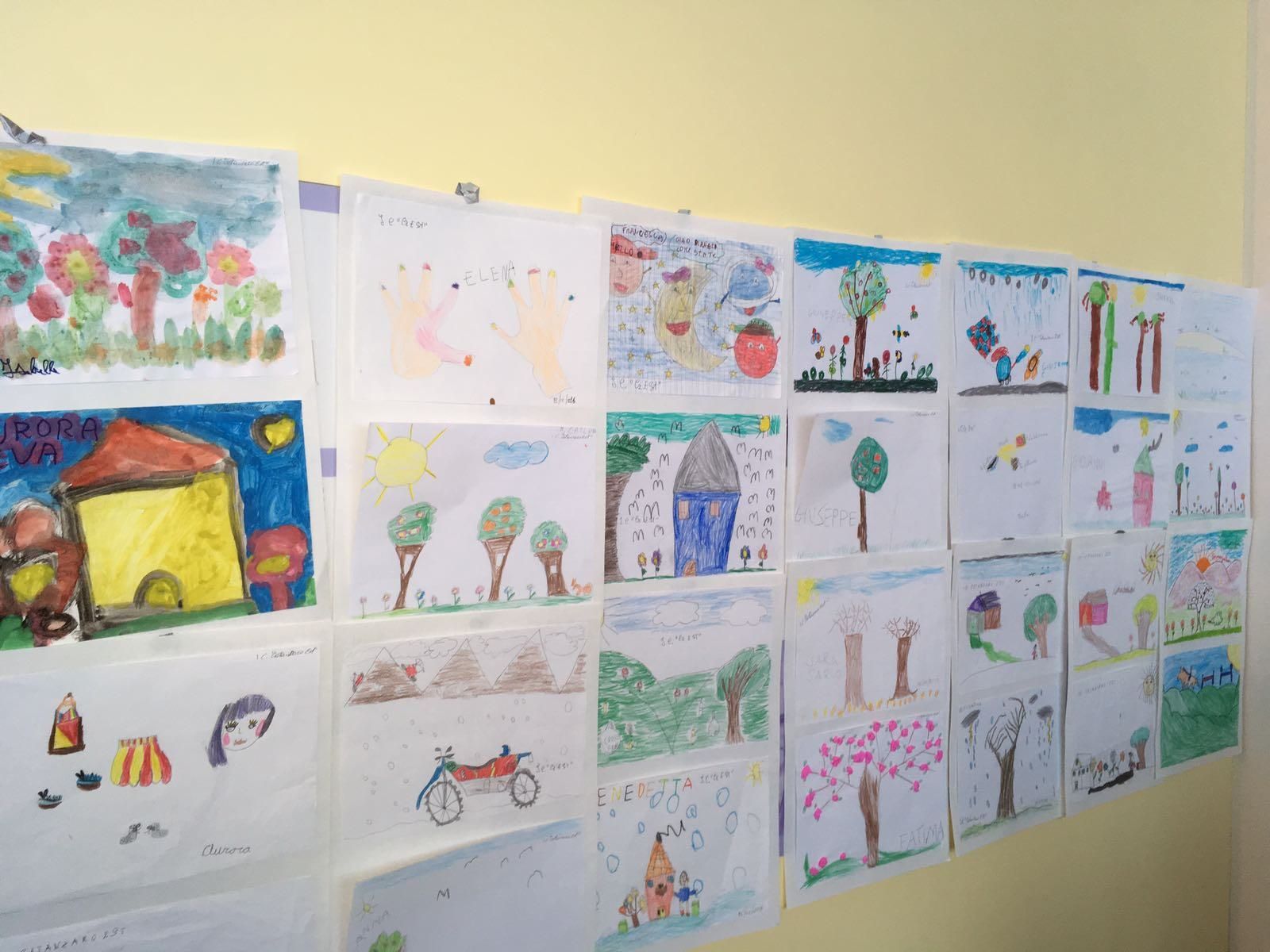 I piccoli pazienti del "Pugliese" si raccontano attraverso i disegni