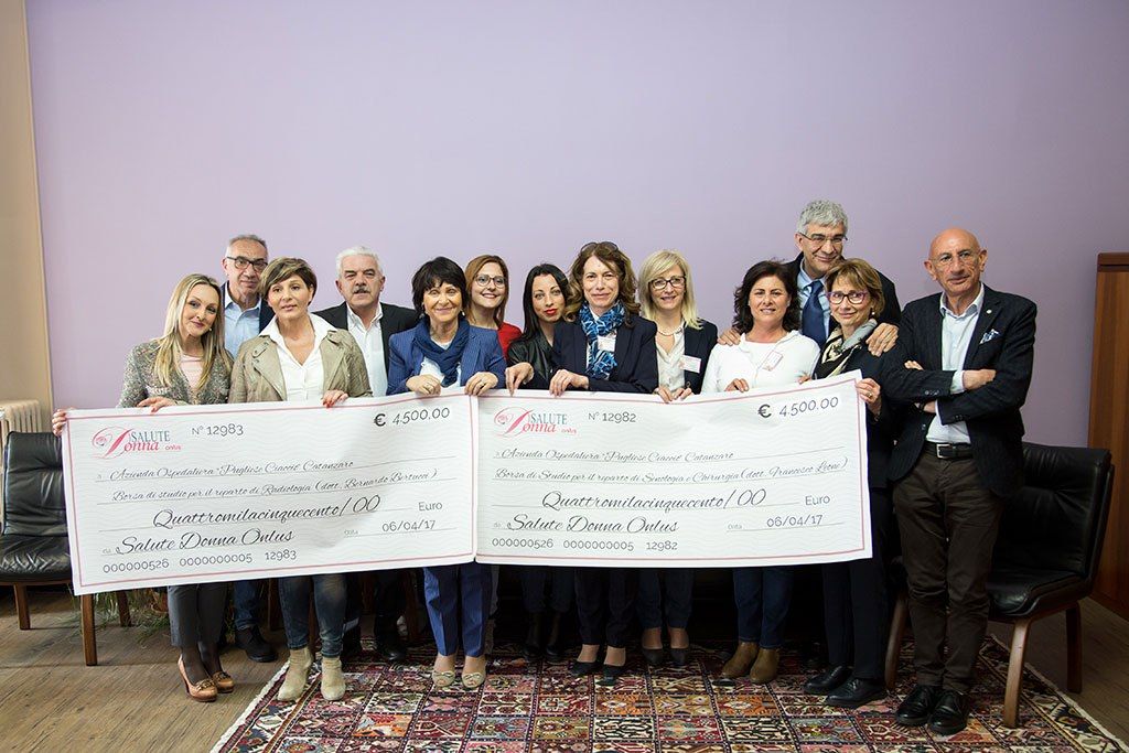 Salute Donna onlus dona due borse di studio al Pugliese-Ciaccio