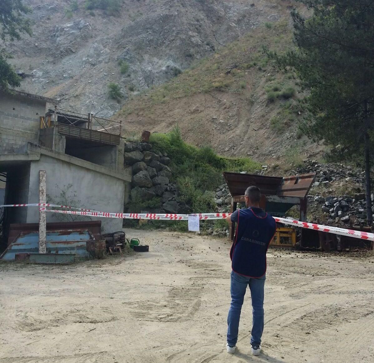 Una cava sulle sponde dell’Arvo, sequestrata area di 14mila metri