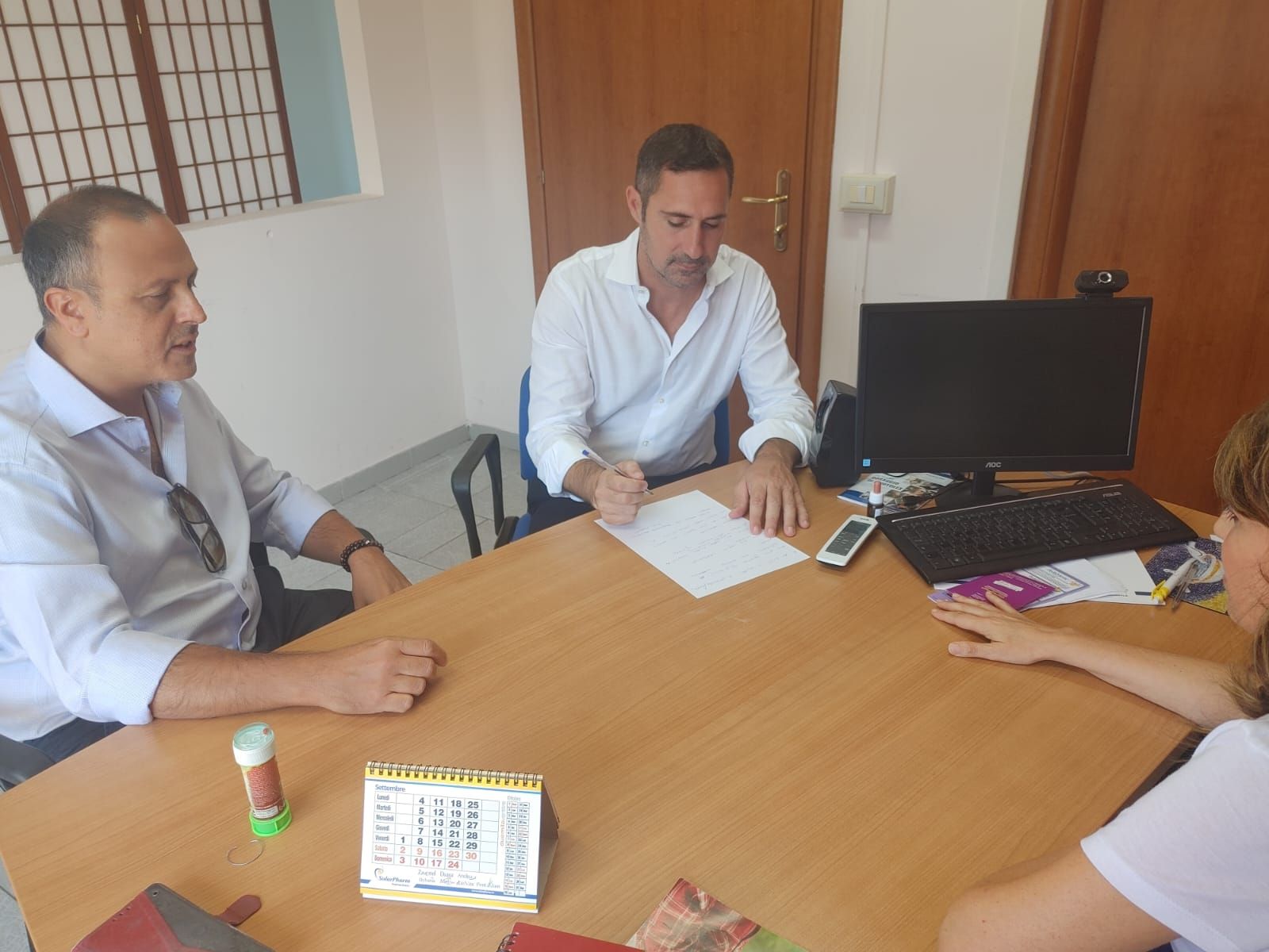 Soverato, Alecci visita Neuropsichiatria infantile: «Bella realtà da incrementare»