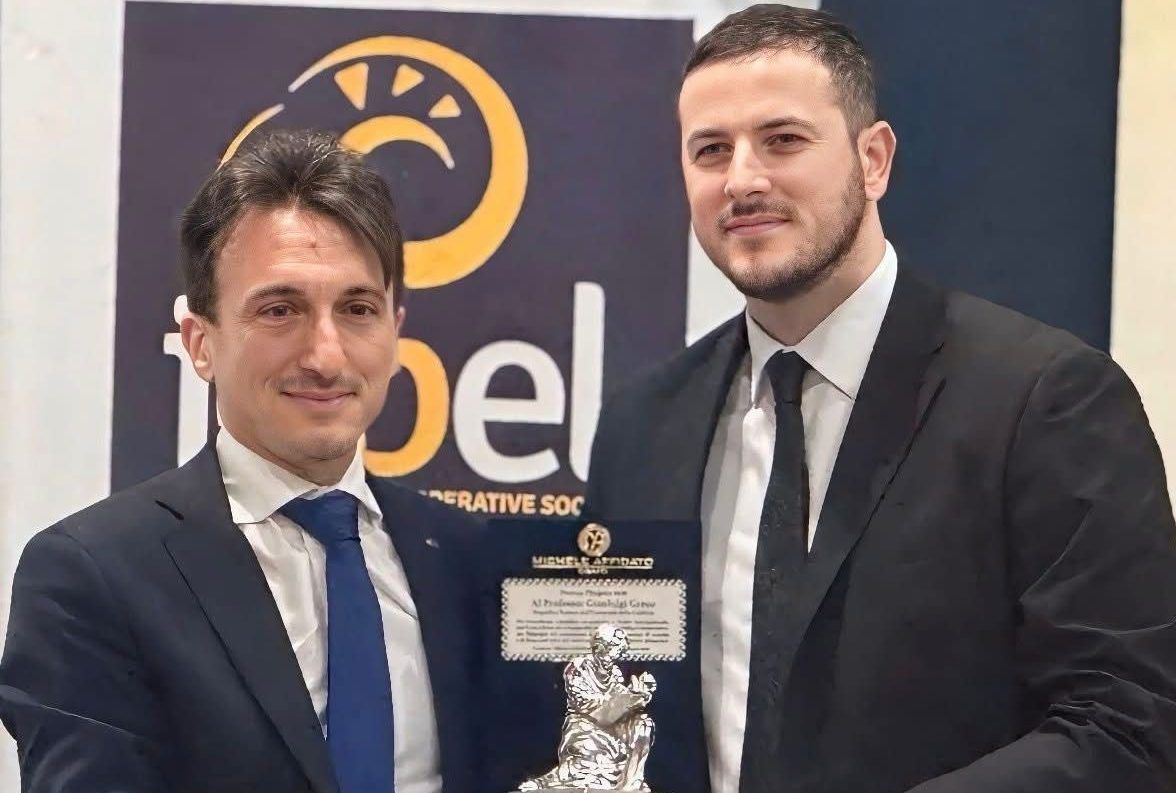 Il Premio Pitagora 2026 conferito al rettore Gianluigi Greco