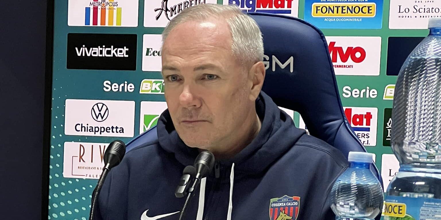 Cosenza calcio, l’ammissione di Alvini: «Sì, quest’anno mi sono sentito più volte solo»