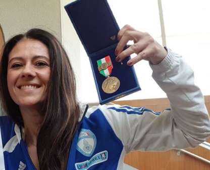 Medaglia di Bronzo al Valore Atletico per Giusy Versace