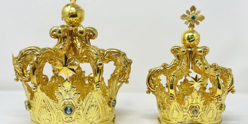 corone per la Madonna di Porto Salvo di Bagnara