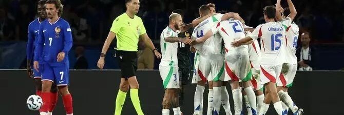 L’Italia che non ti aspetti, 3-1 alla Francia