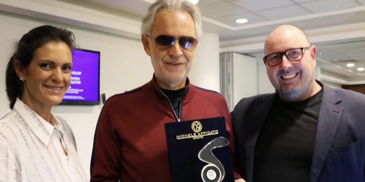 London One Radio premia Bocelli con un’opera di Affidato