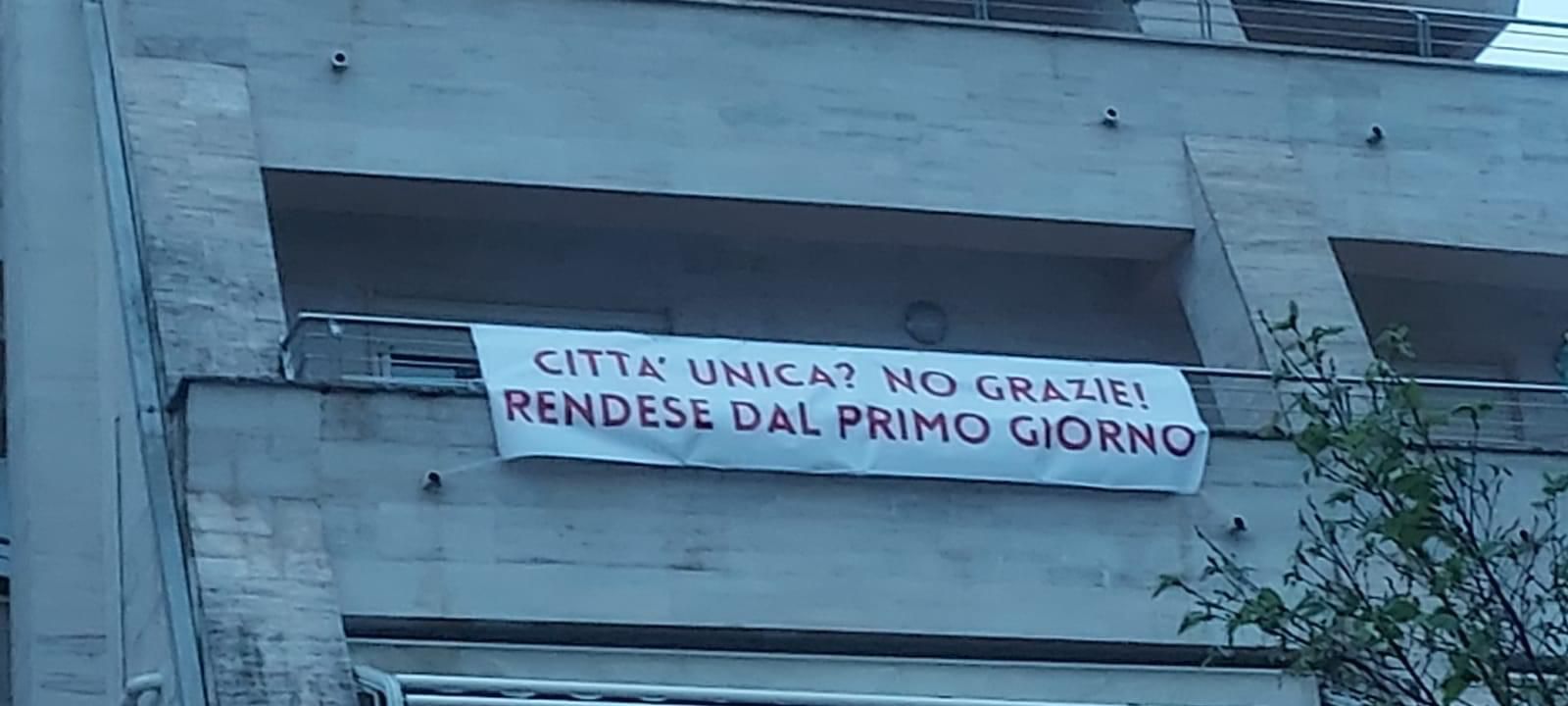 «Rendese dal primo giorno». La città unica ancora non esiste ma c’è (già) chi dice no