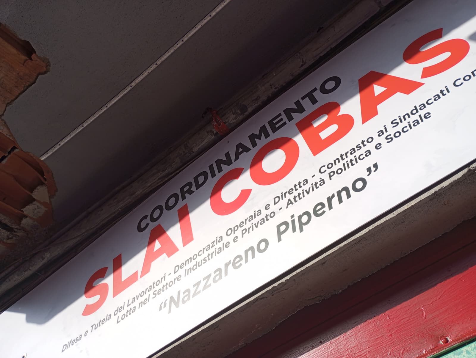 Inaugurata a Piscopio la sede dello Slai Cobas intitolata a Nazzareno Piperno