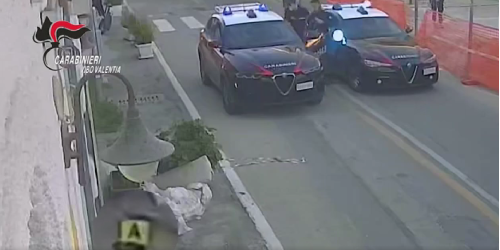 rilievi carabinieri spari tropea