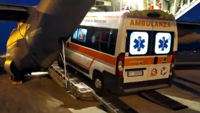 Lamezia, bimba di 18 mesi trasferita con un aereo militare a Torino