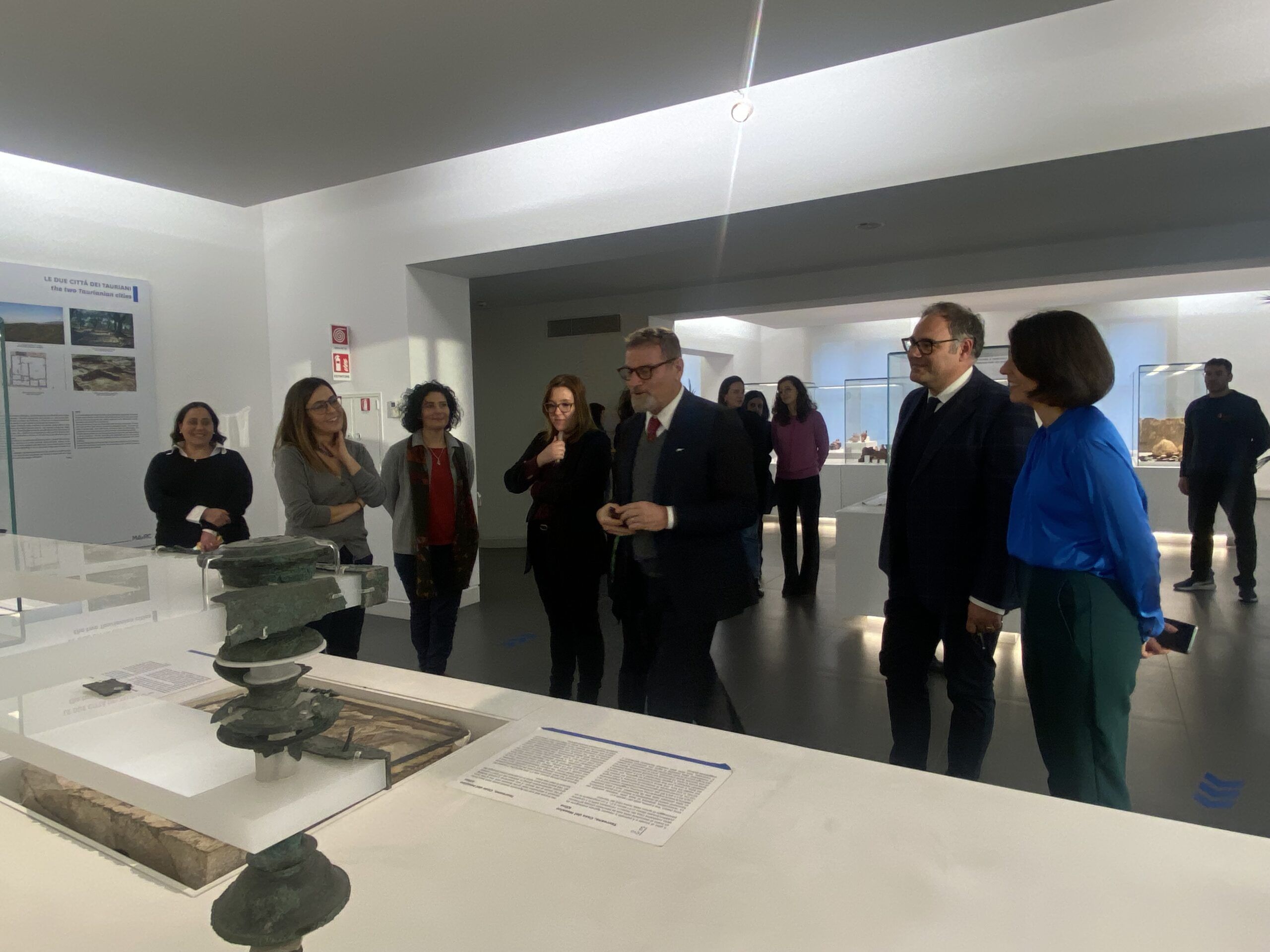 Reggio, il direttore generale Musei del Ministero della Cultura in visita al MArRC