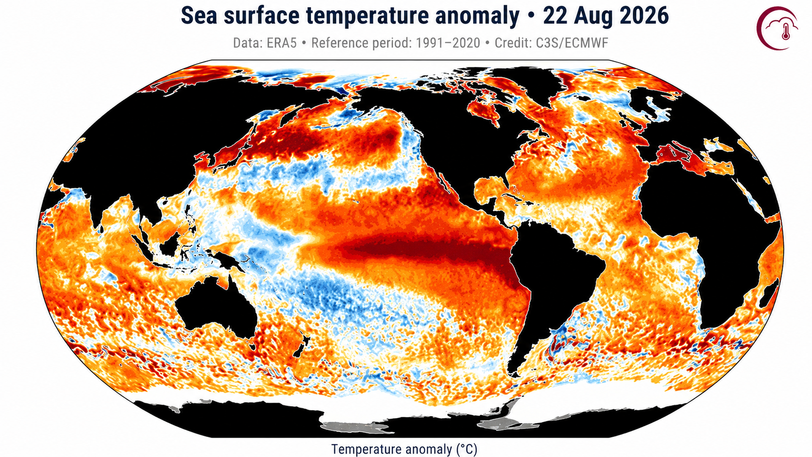 El Niño spinge gli oceani a un caldo mai registrato: 21,1 gradi