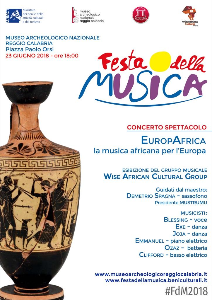 "EuropAfrica", festa della musica al Museo di Reggio Calabria