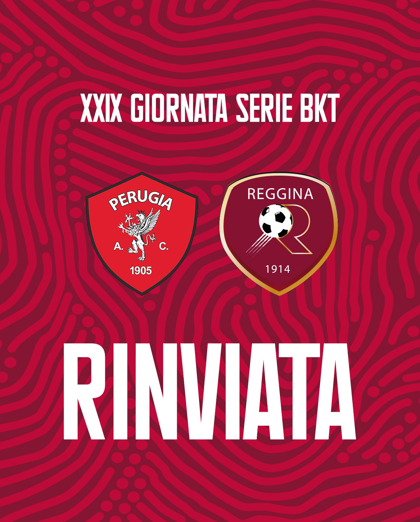 Serie B, salta la sfida tra Perugia e Reggina