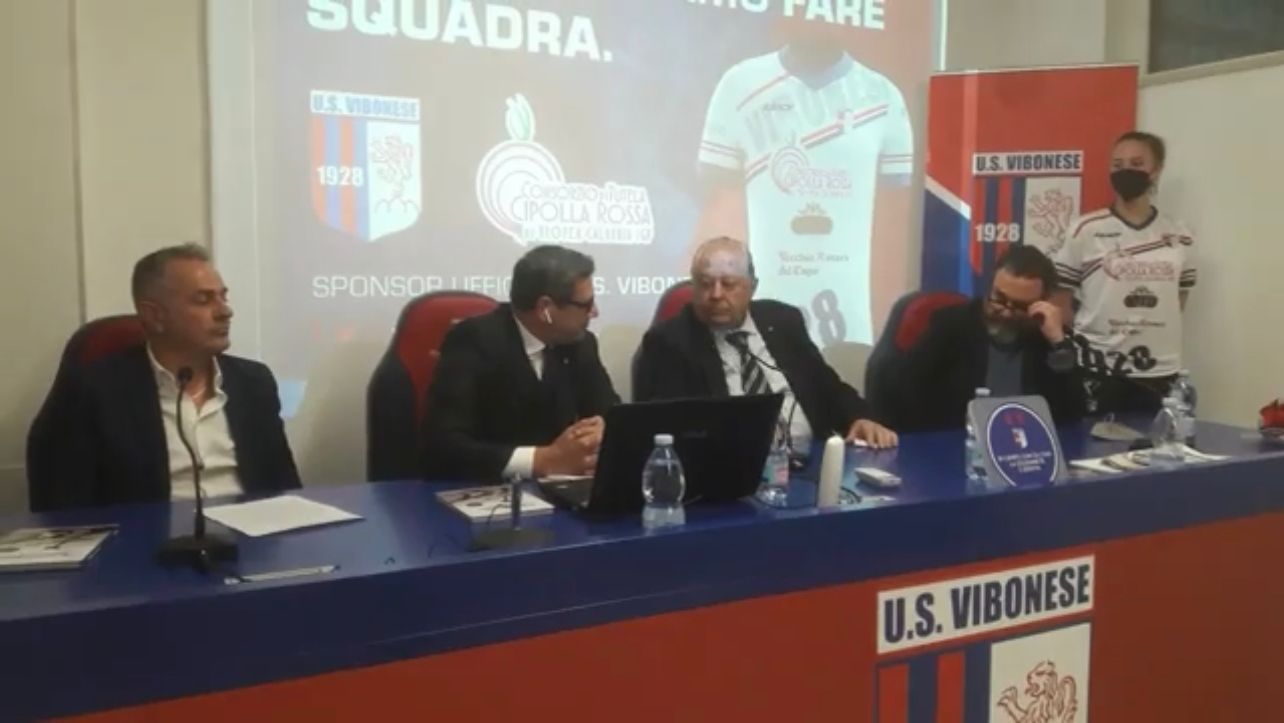 Il Consorzio della cipolla rossa di Tropea nuovo main sponsor della Vibonese