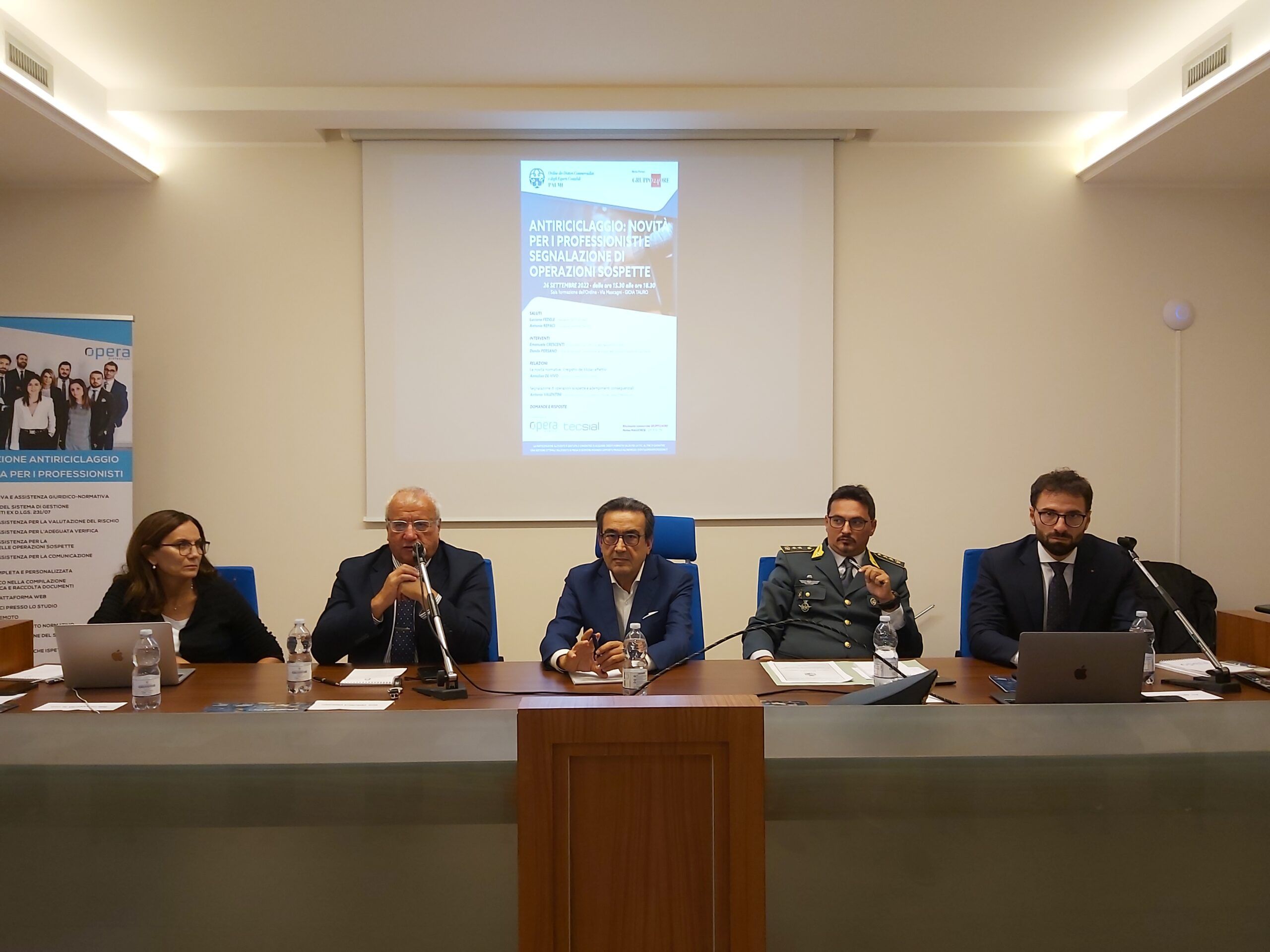 Lotta al riciclaggio, Crescenti: «Solo con sinergie è possibile centrare risultati»