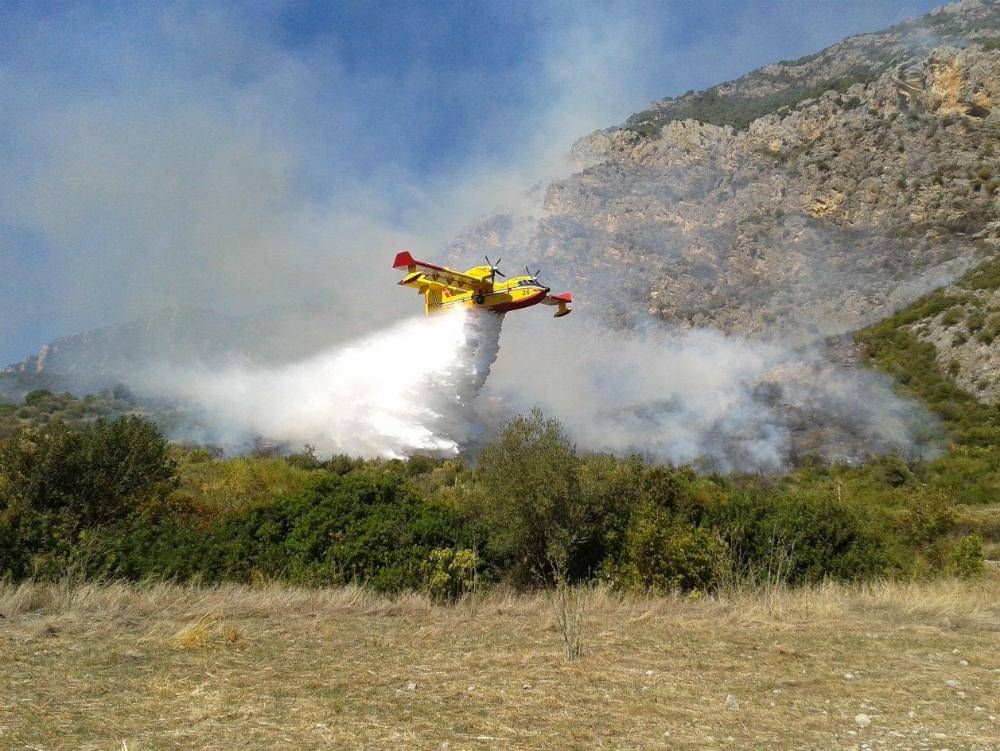 Allarme incendi, Calabria al quarto posto