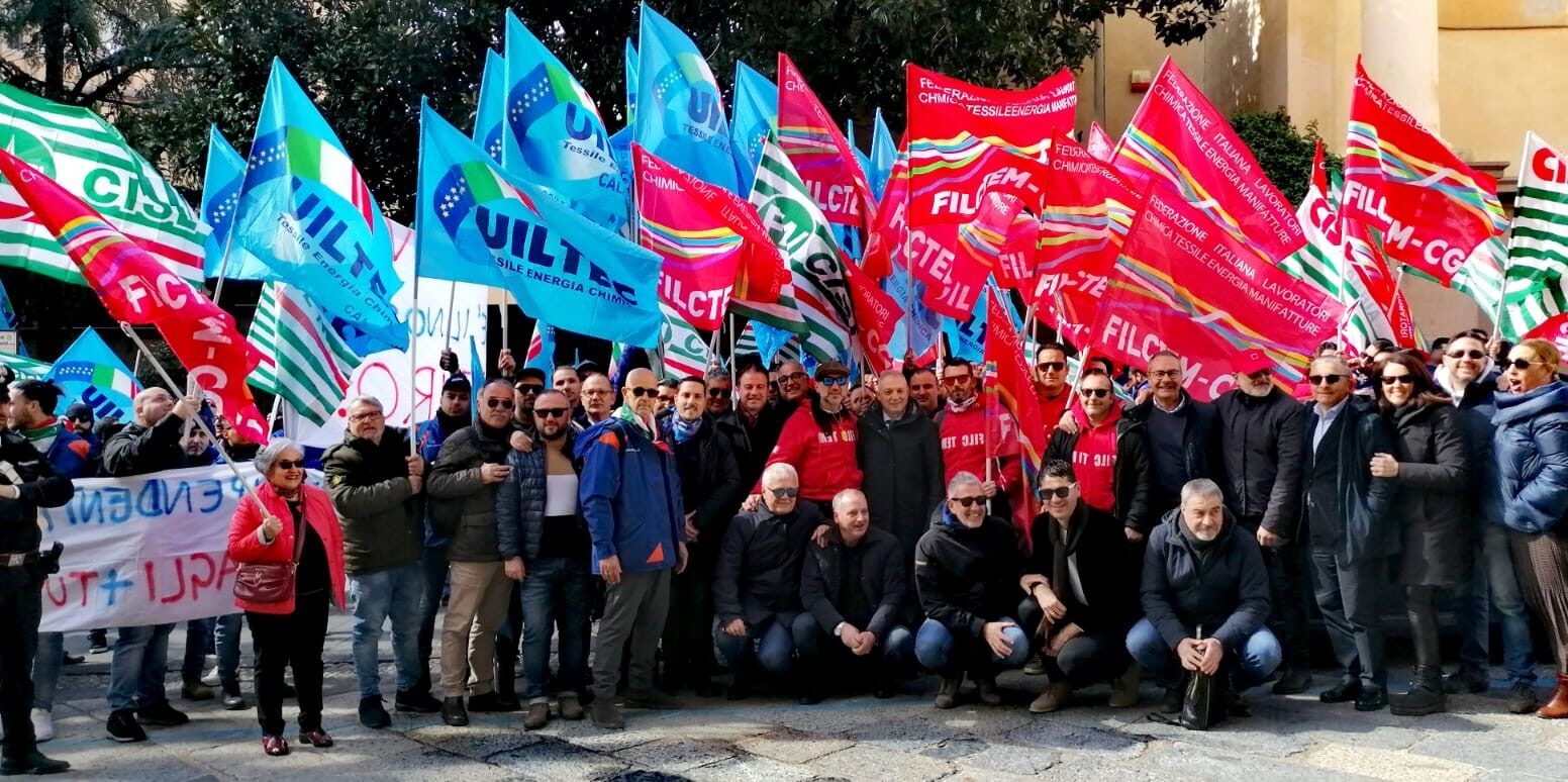 Sciopero contro le politiche industriali di Enel, alta partecipazione anche in Calabria