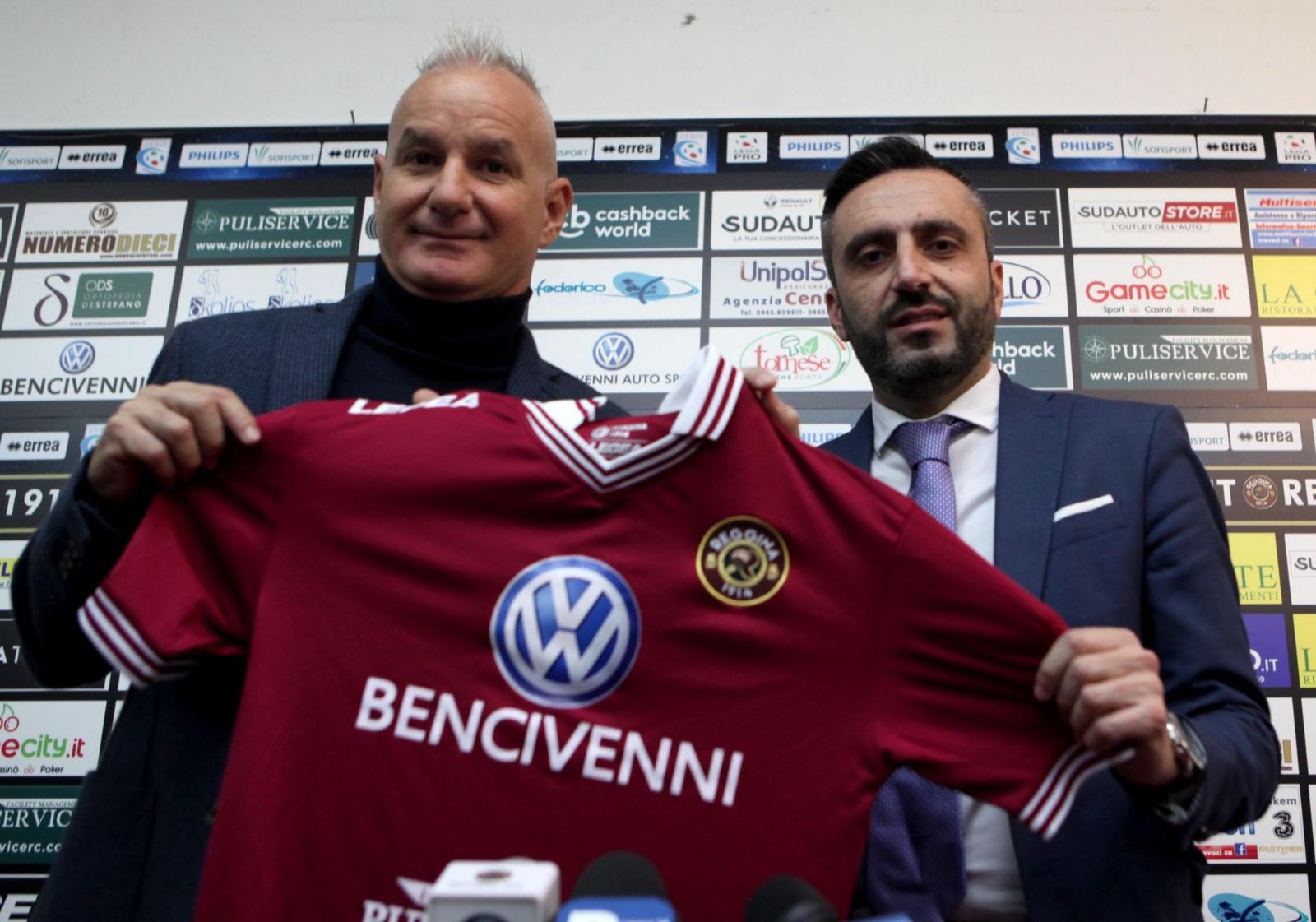 Reggina, Drago si presenta: «Vogliamo la B»