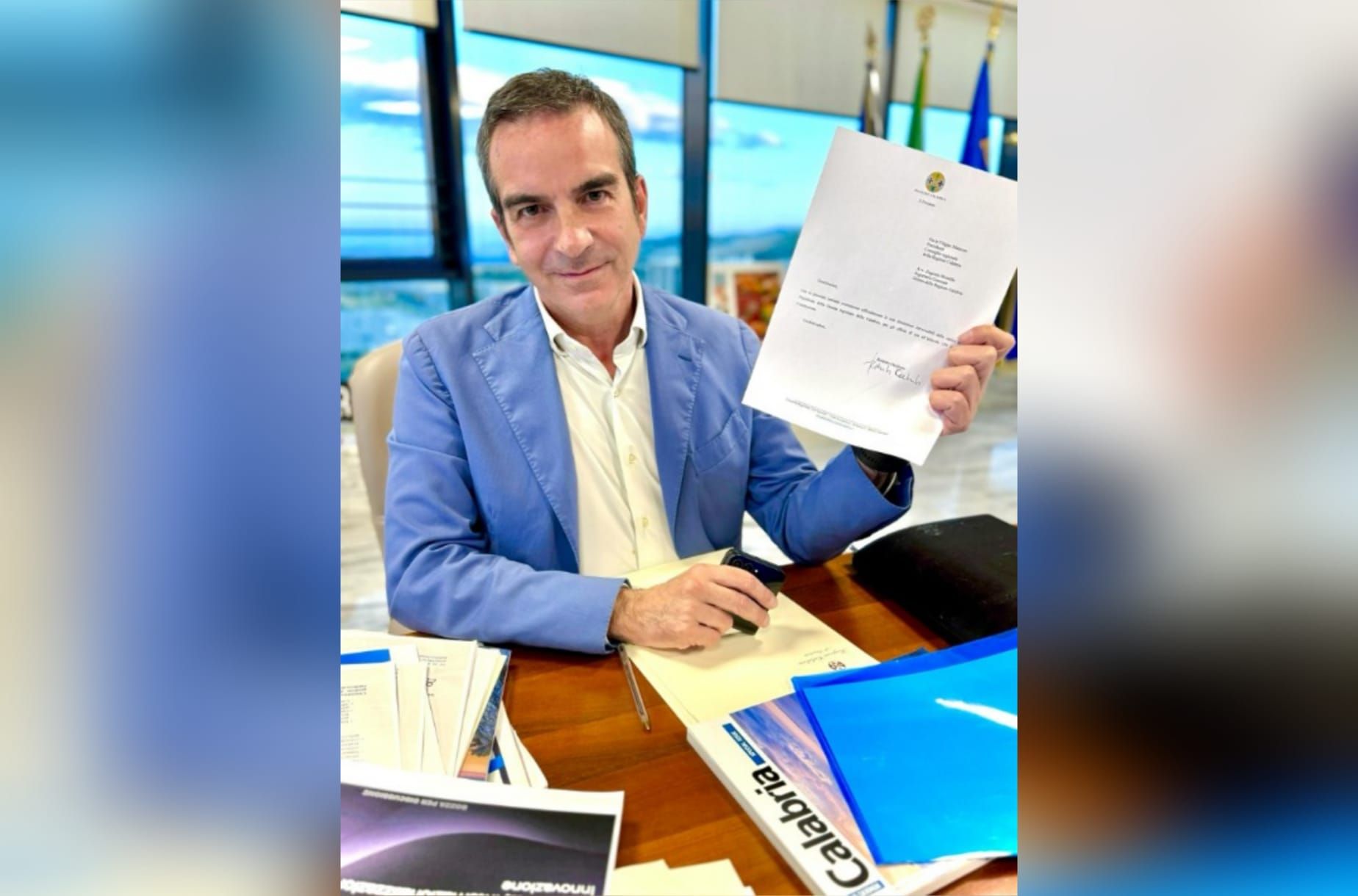 Occhiuto ha rassegnato le dimissioni: «Adesso sceglieranno i calabresi»