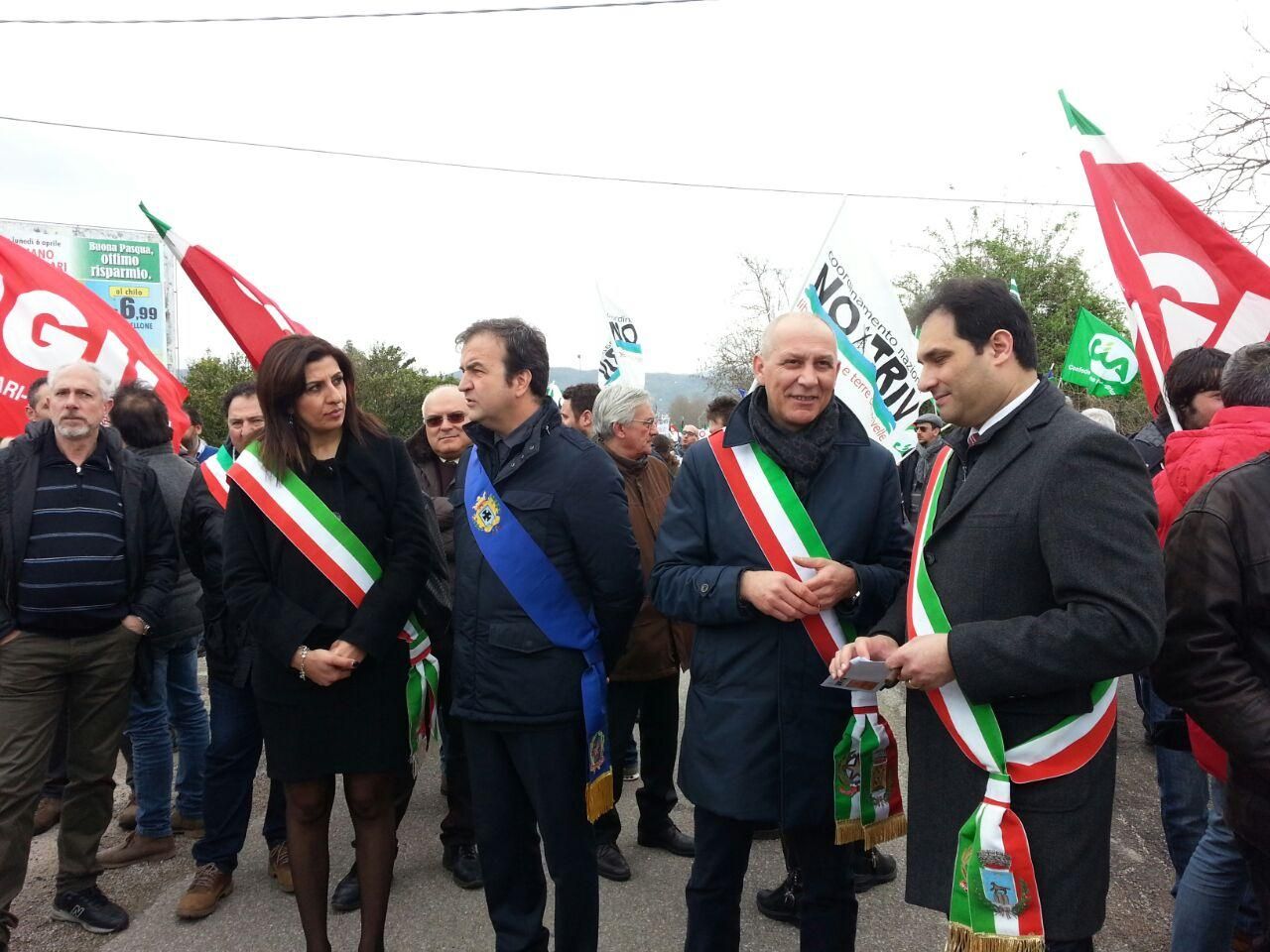 Corigliano in corteo contro le trivelle