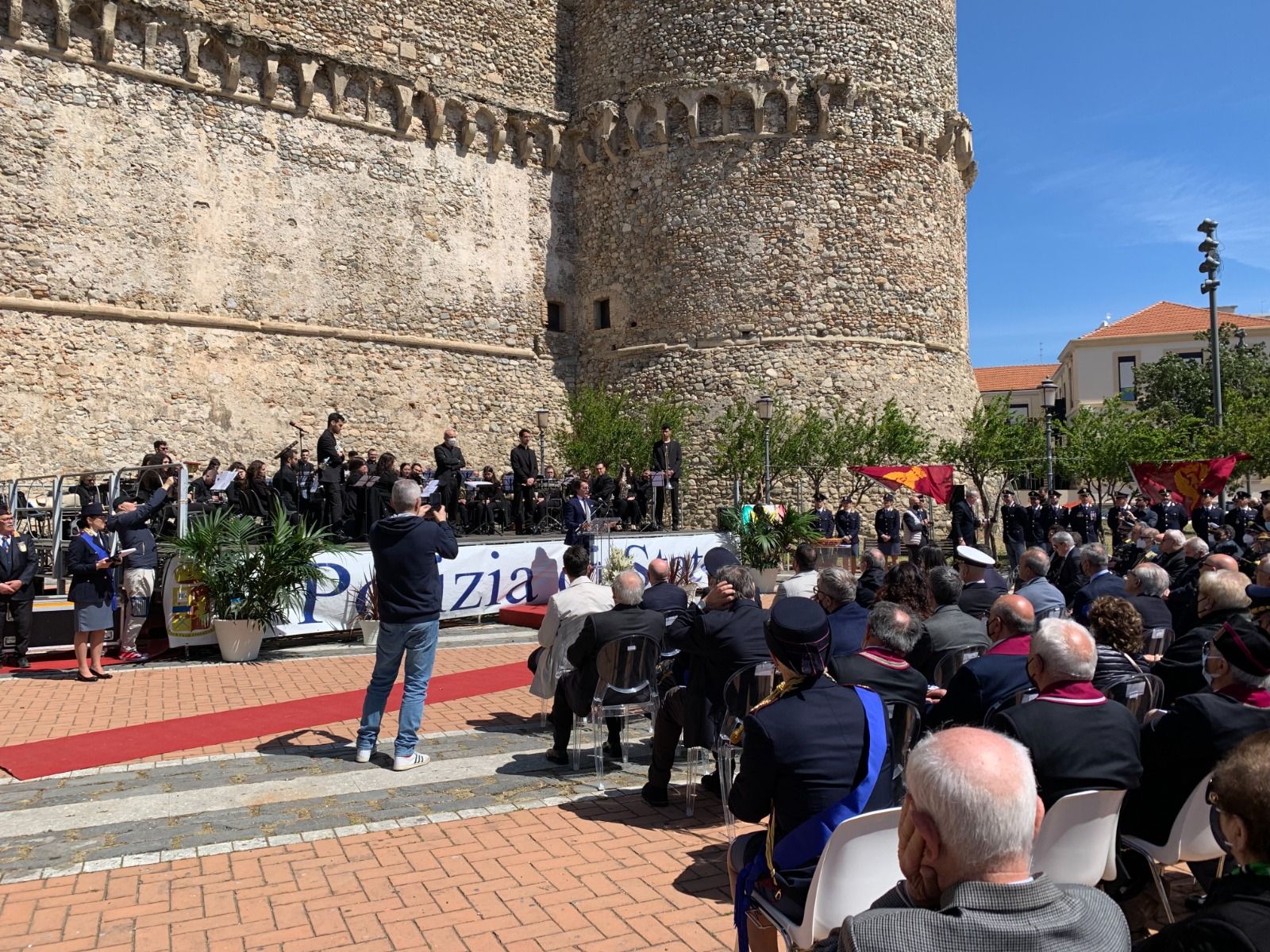 Reggio, celebrazioni per la Polizia di Stato. Megale: «Importanti risultati contro le ‘ndrine»