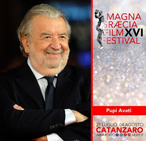 Pupi Avati sul "red carpet" del Magna Graecia Film Festival