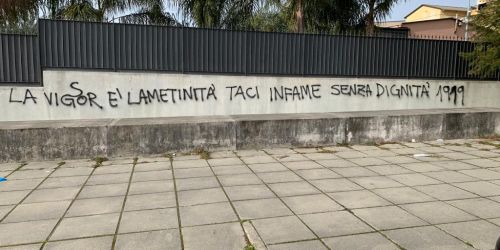 minacce saladini lamezia calcio