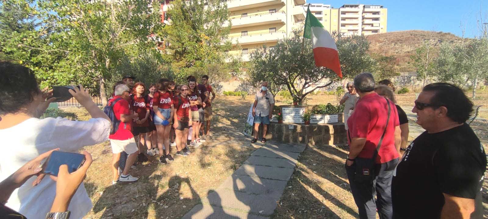 Trentennale delle stragi nel segno di Dodò ai giardini “Falcone e Borsellino” di Crotone