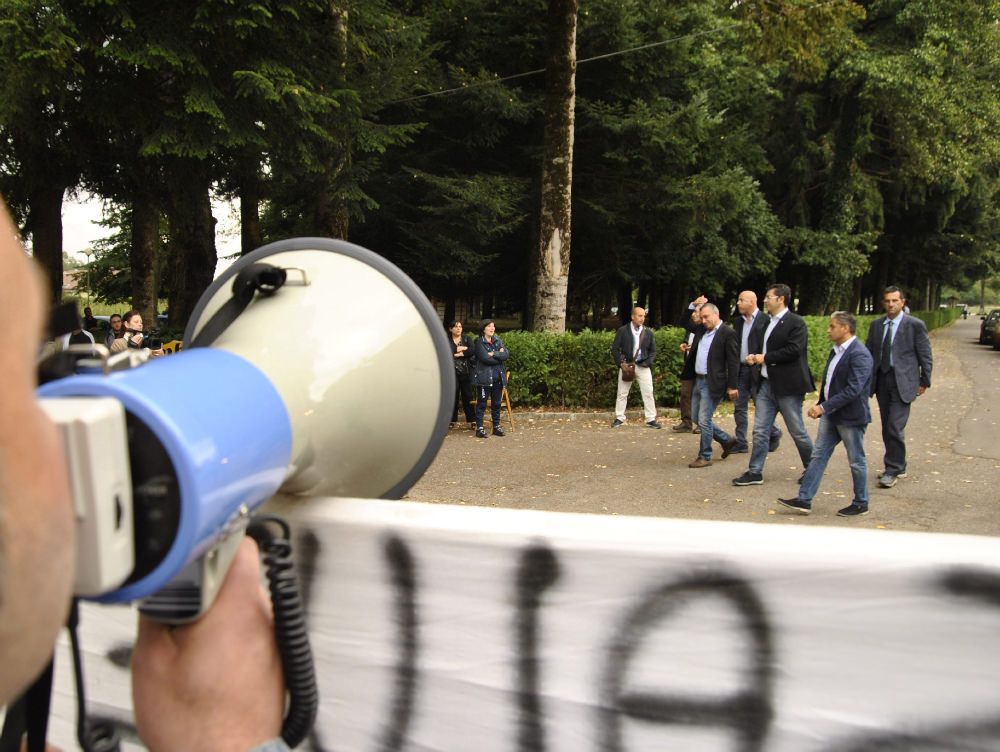 Scopelliti contestato a Serra San Bruno