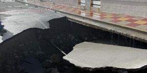 Il lungomare di San Lucido cede alla forza delle mareggiate – FOTO