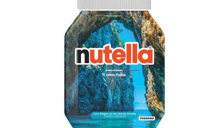 “Ti Amo Italia”, l’Arcomagno arriva sui vasetti della Nutella