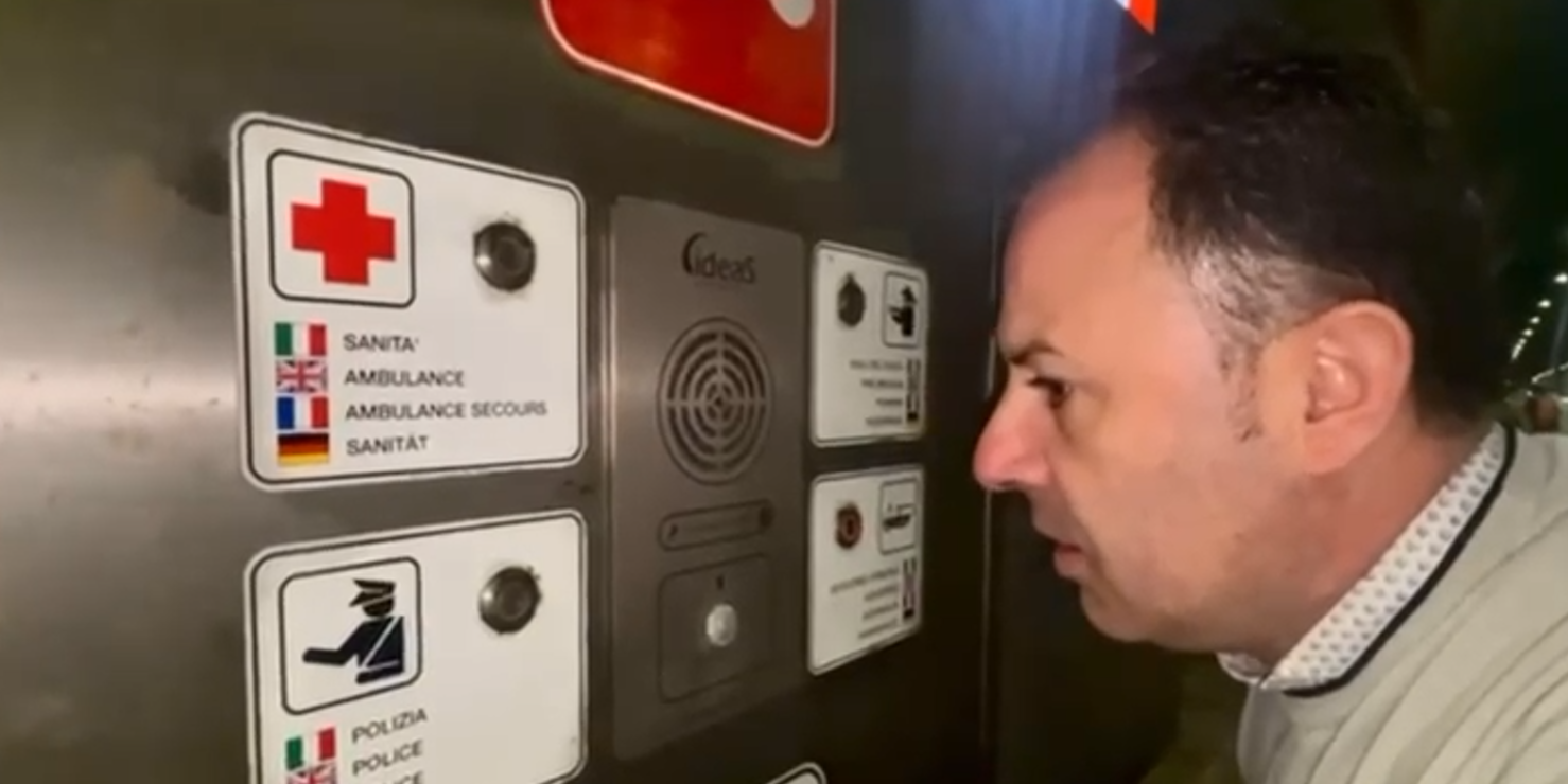 Incidenti simulati e sicurezza stradale: esercitazione notturna sulla A2 – VIDEO