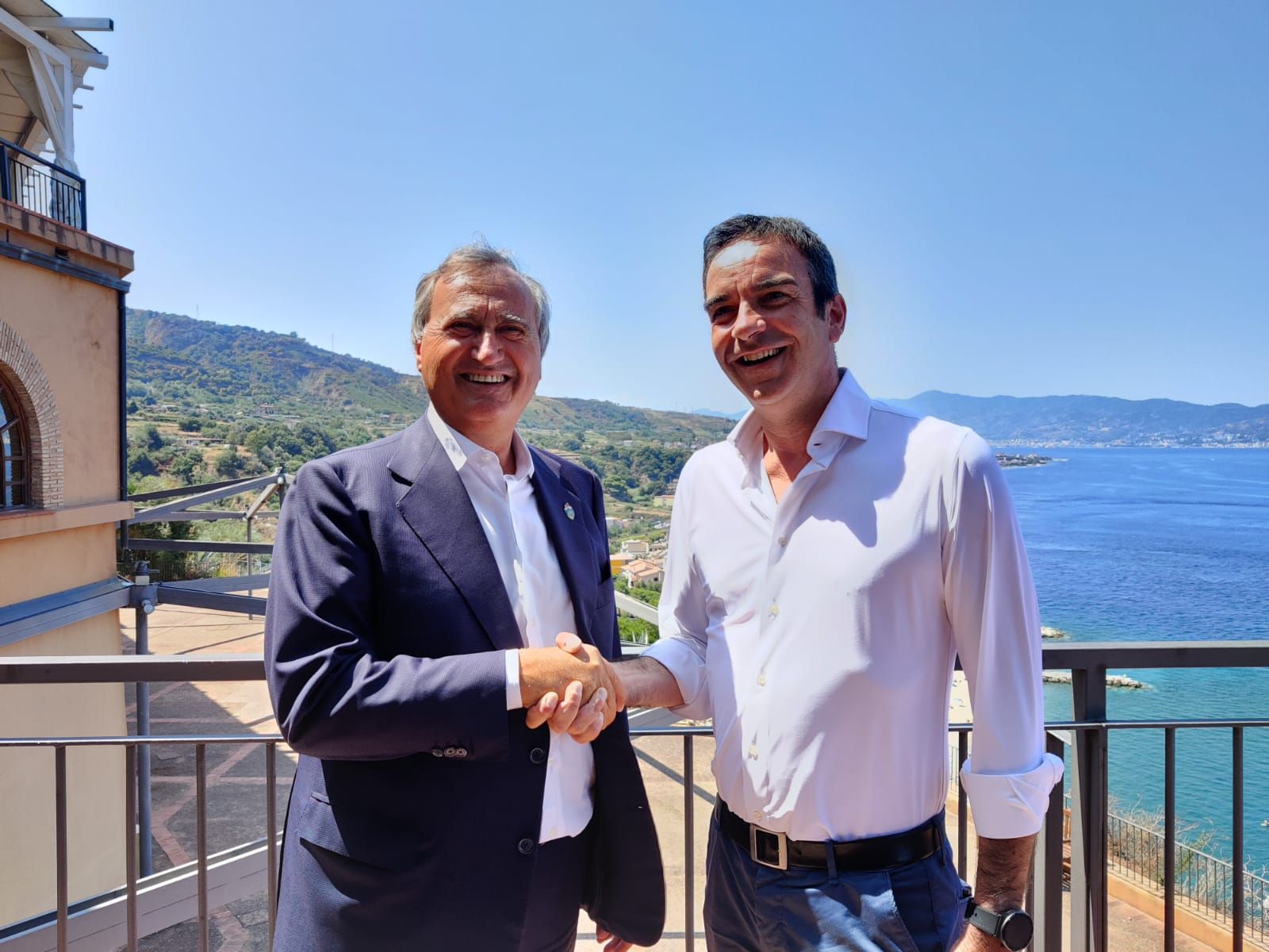 Occhiuto: «Il sostegno di Coraggio Italia è strategico. Risolveremo le questioni spinose» – VIDEO