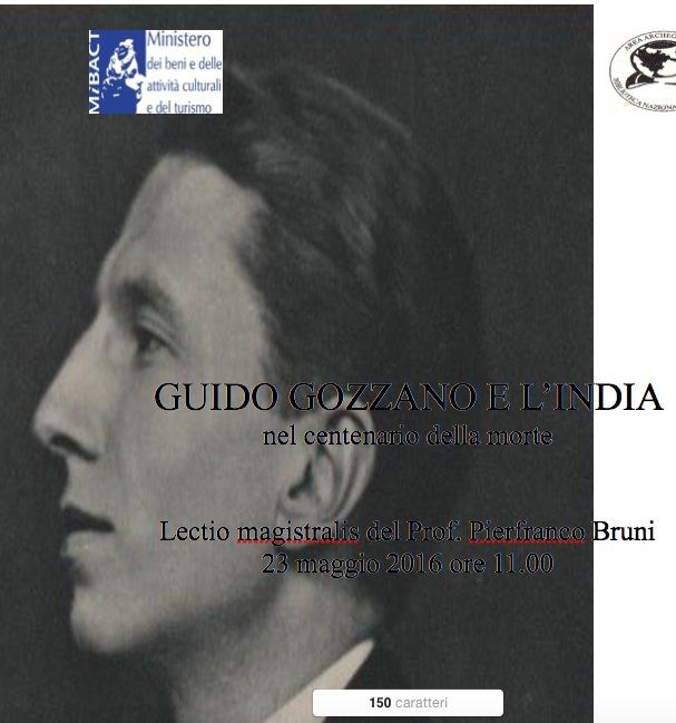 Cosenza ricorda Guido Gozzano