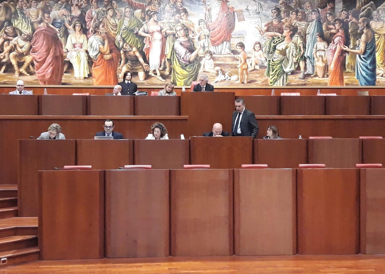 Al via i lavori dell'ultimo consiglio regionale guidato da Oliverio