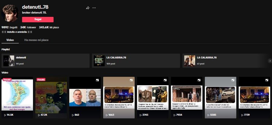 Quel profilo non è degno della Calabria