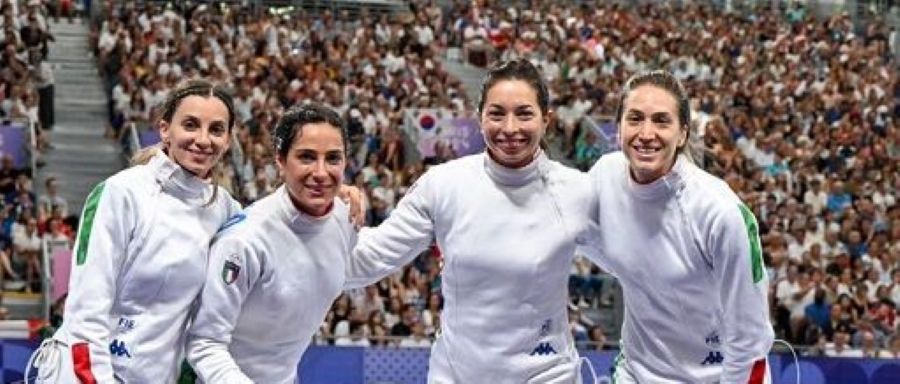 Parigi 2024, l’Italia sull’Olimpo nella spada a squadre femminile